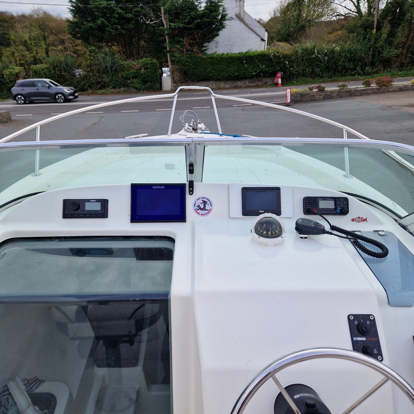 White Shark 206 Cabin w/ Yamaha 150hp
