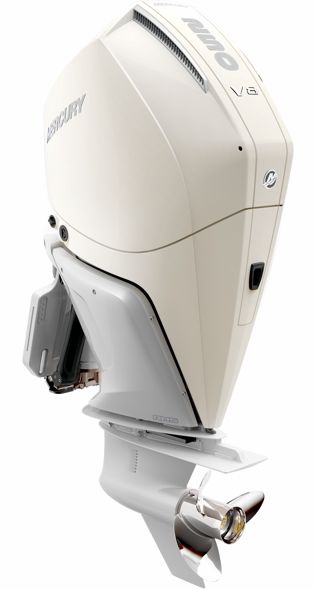 2024 Mercury Verado 250hp Outboard Engine in Cream, UK