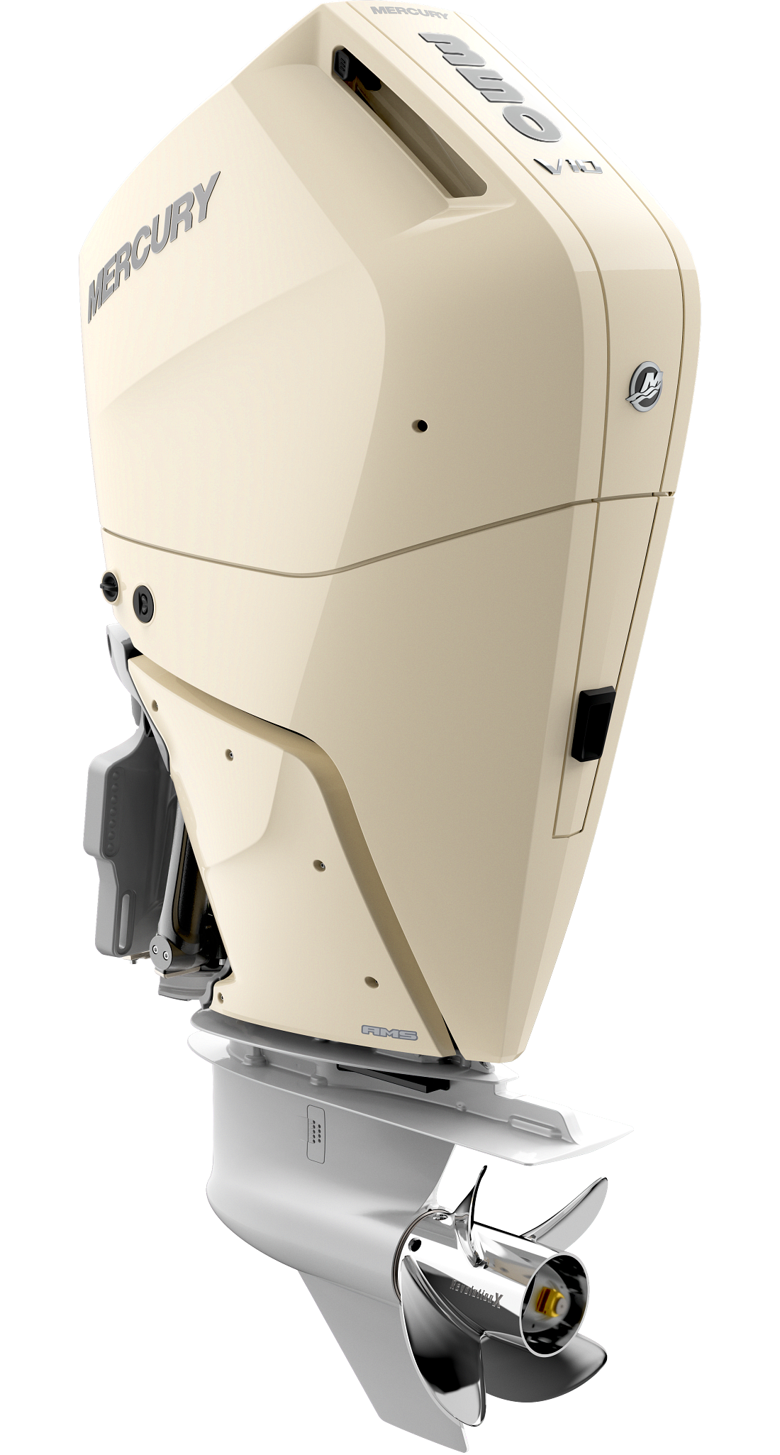 2024 Mercury Verado 350hp Outboard Engine in Cream, UK