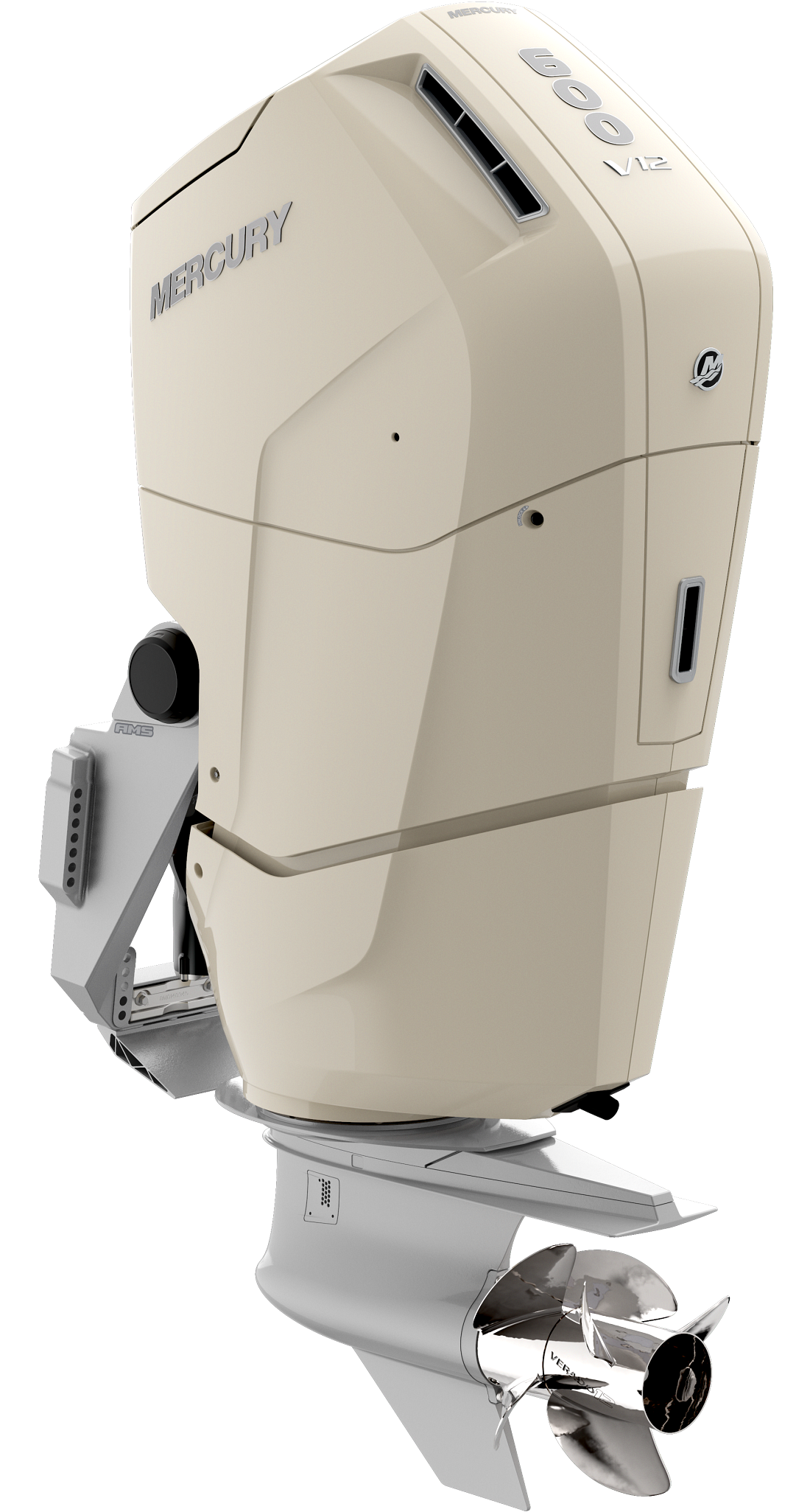 2024 Mercury Verado 600hp Outboard Engine V12 in Cream