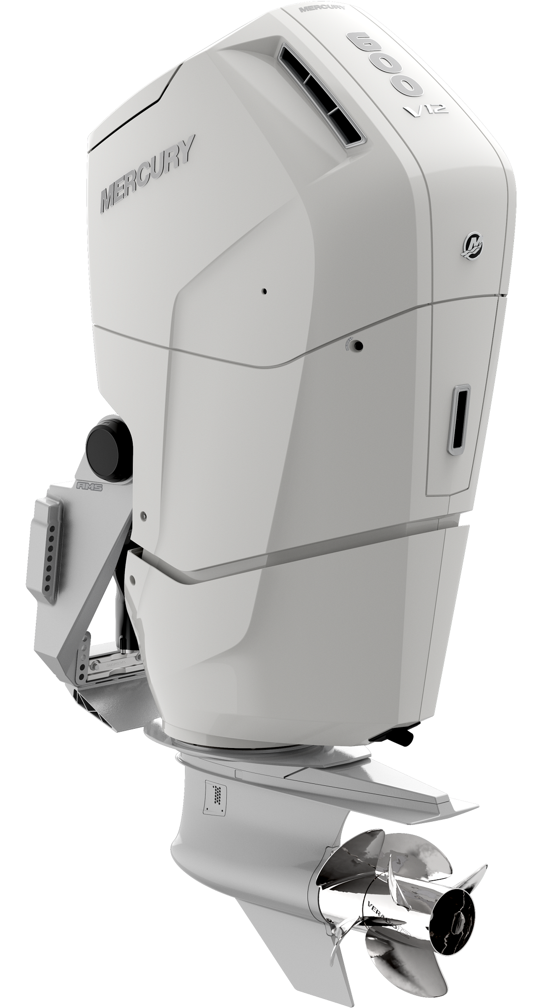 2024 Mercury Verado 600hp Outboard Engine V12 in White