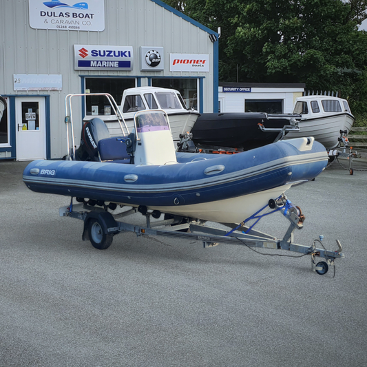 Brig F500 w/ Evinrude E-TEC 50hp