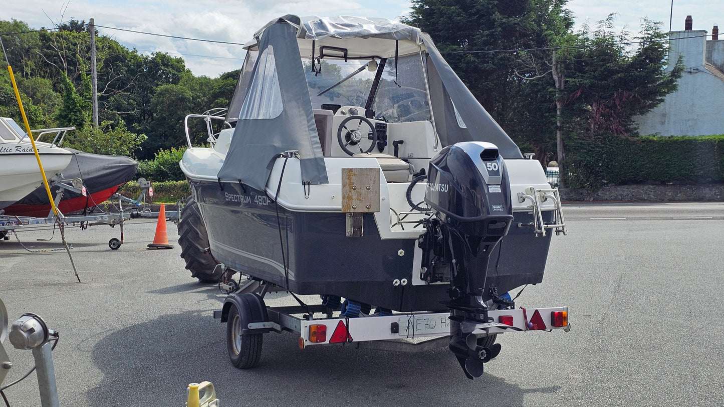 Spectrum 480P w/ Tohatsu 50hp