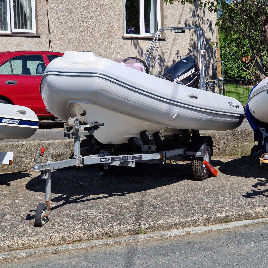 Brig Falcon 400 Deluxe RIB w/ Evinrude E-TEC 30hp