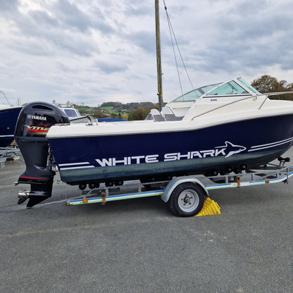 White Shark 206 Cabin w/ Yamaha 150hp