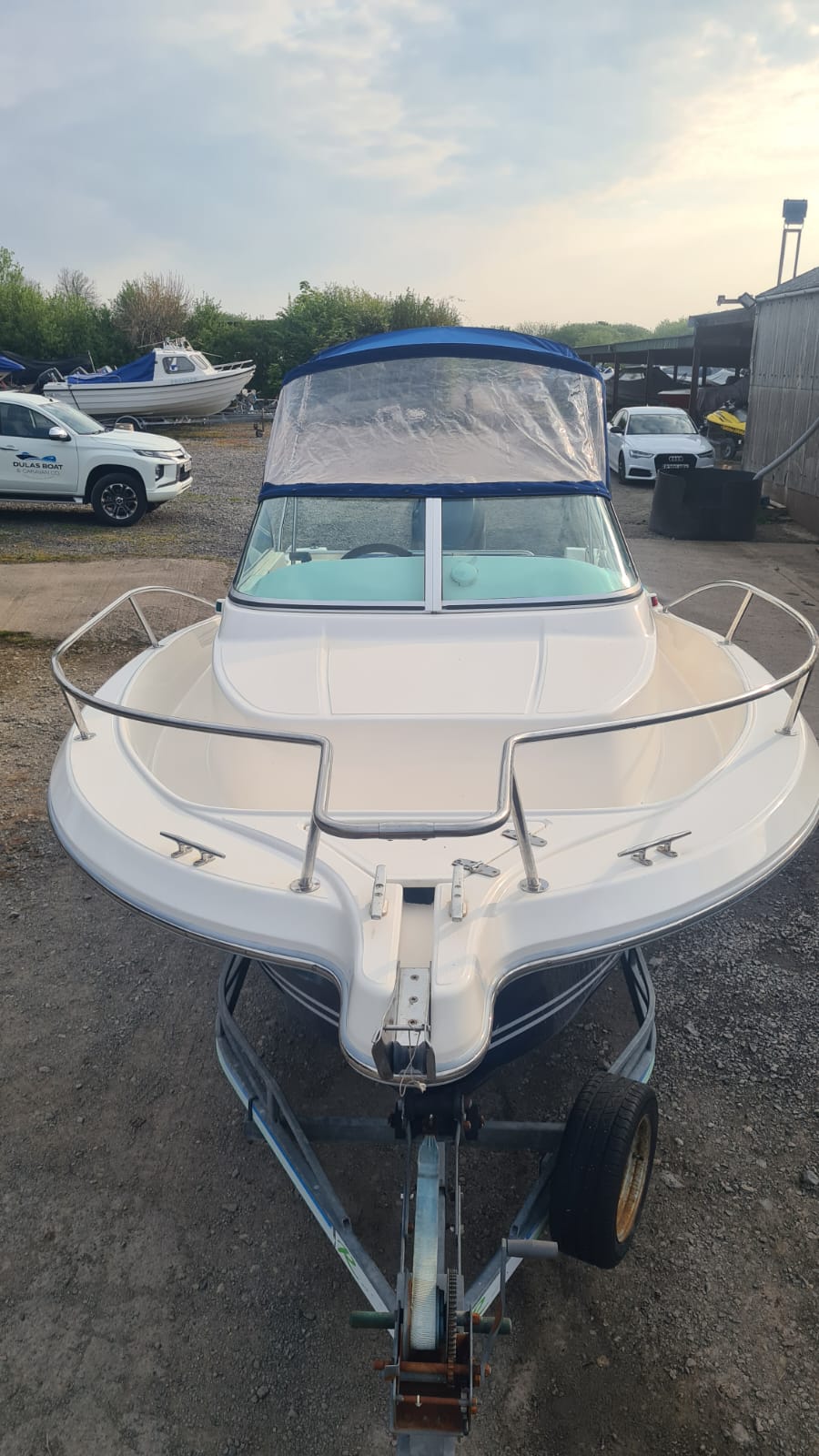 White Shark 206 Cabin w/ Yamaha 150hp