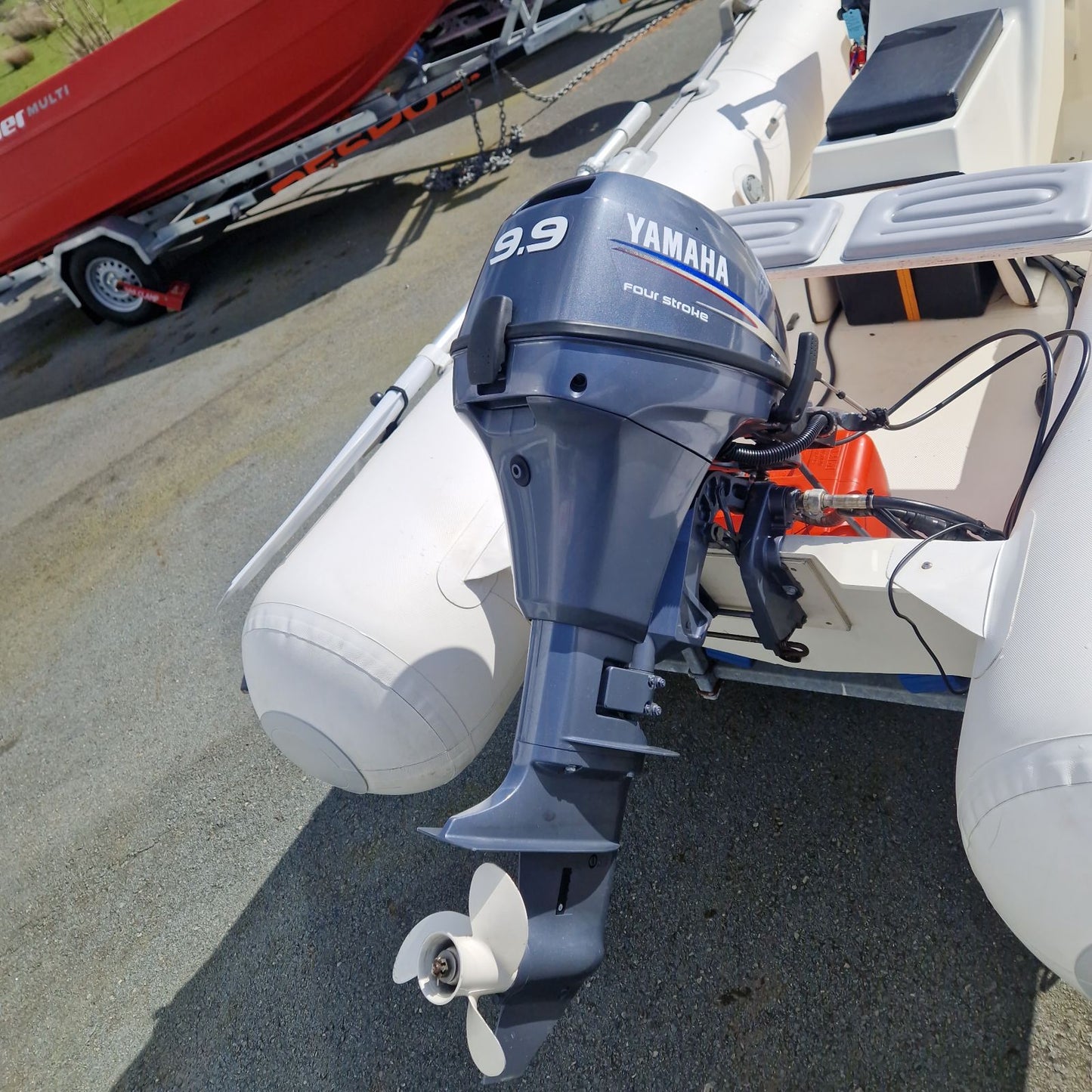 Zodiac 3.1m RIB w/ Yamaha 9.9hp