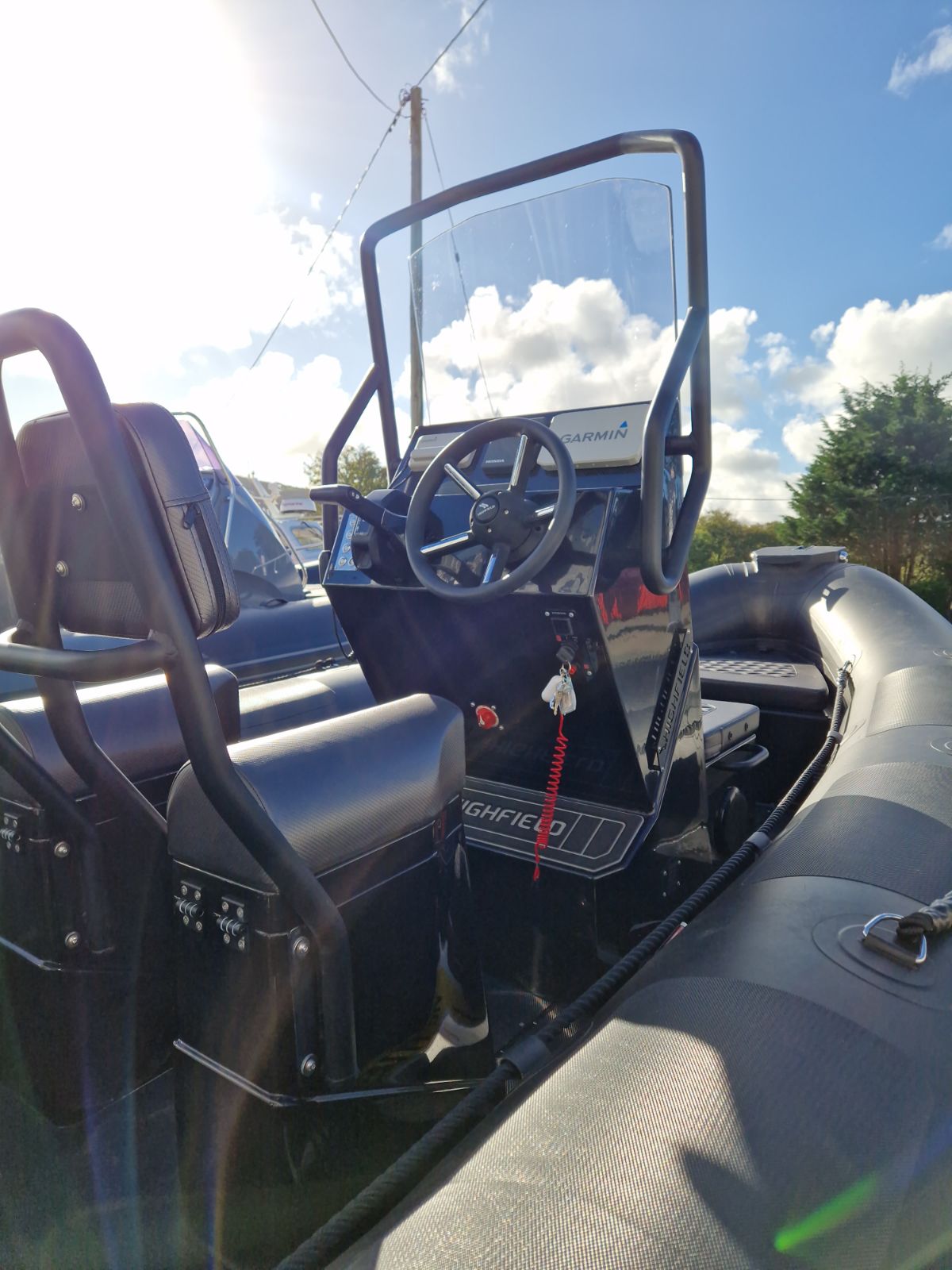Highfield Patrol 500 RIB w/ Honda 80hp