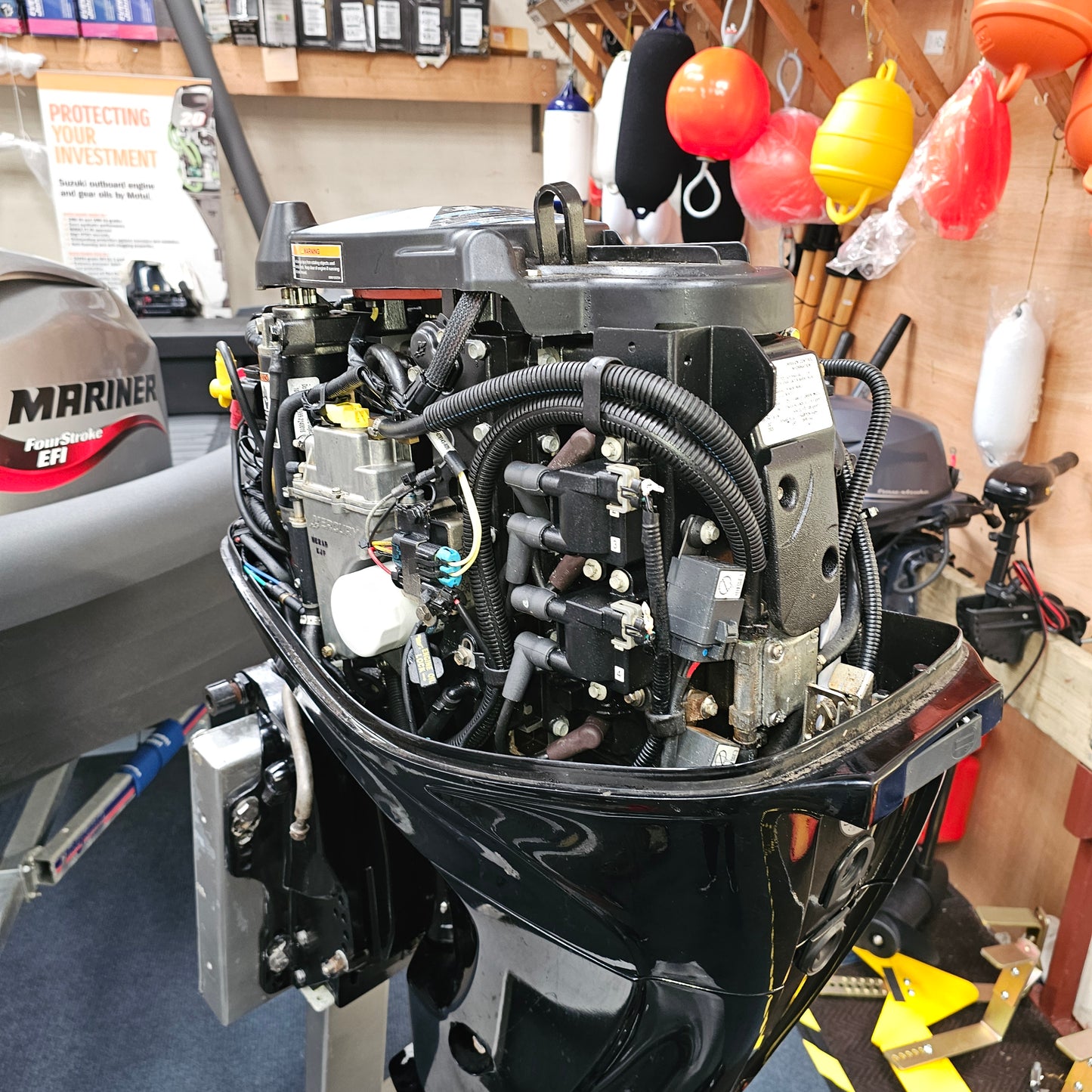 2021 Mariner 60hp Outboard - Long Shaft