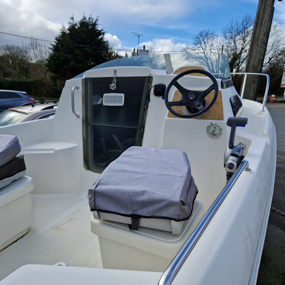 Quicksilver 450 w/ Evinrude E-TEC 40hp