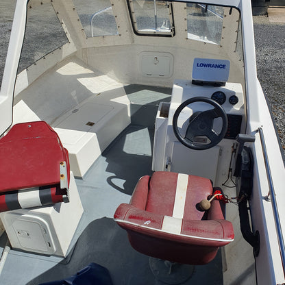 Warrior 150 w/ Honda 60hp
