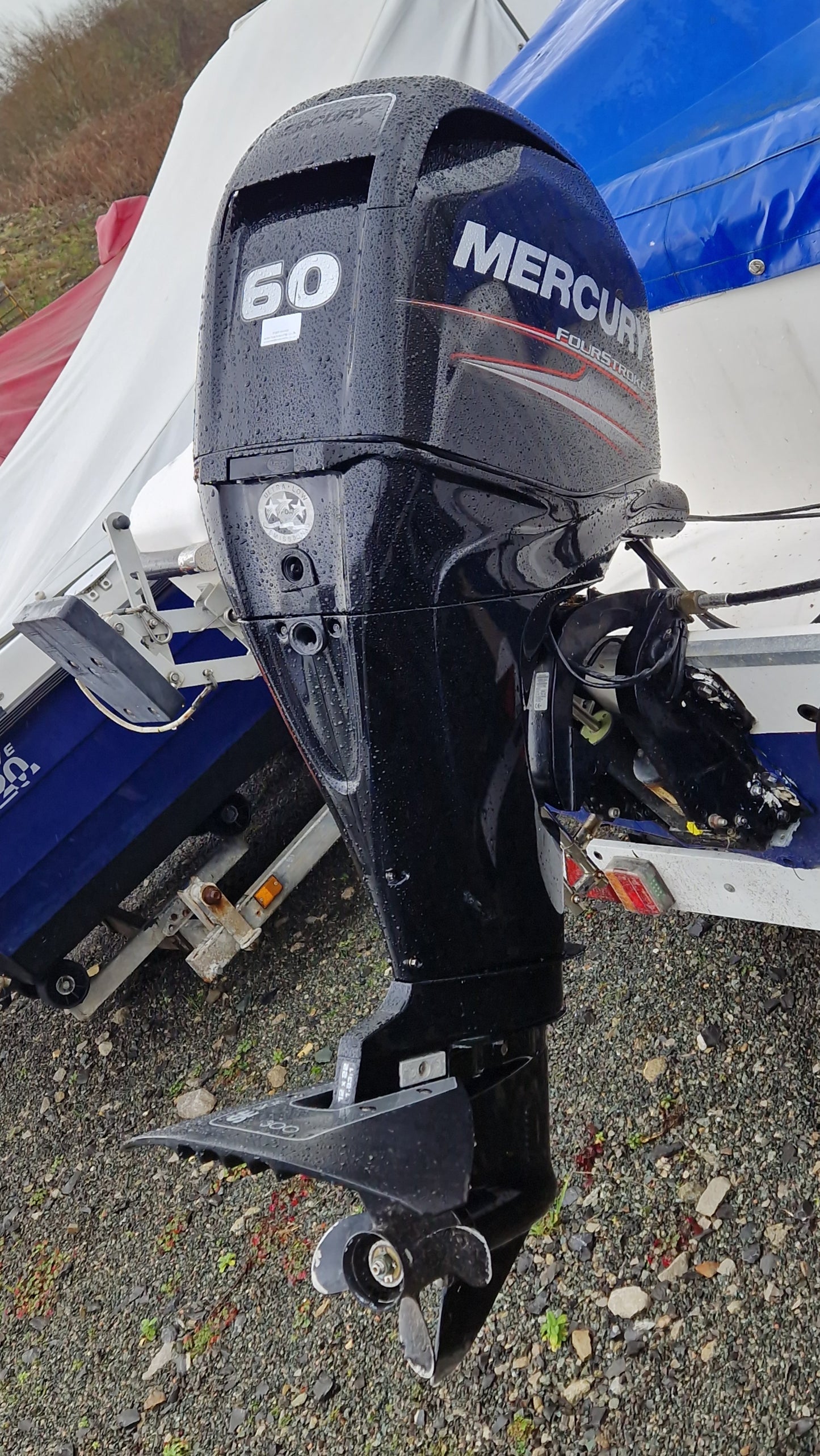 2019 Mercury 60hp Outboard - Long Shaft