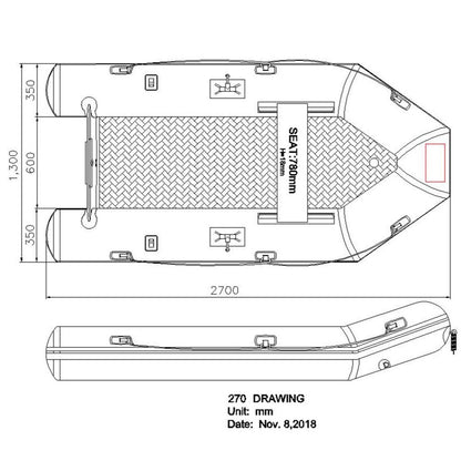 Seago Go Lite 270 Lightweight Tender