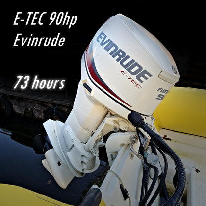 Humber Destroyer 5.3m RIB w/ Evinrude E-TEC 90hp