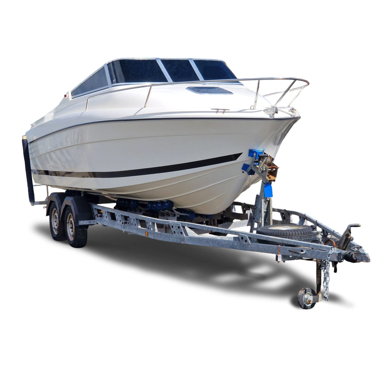 2003 Jeanneau Leader 605 HB, now powered by a brand-new 2024 Suzuki DF200 four-stroke outboard