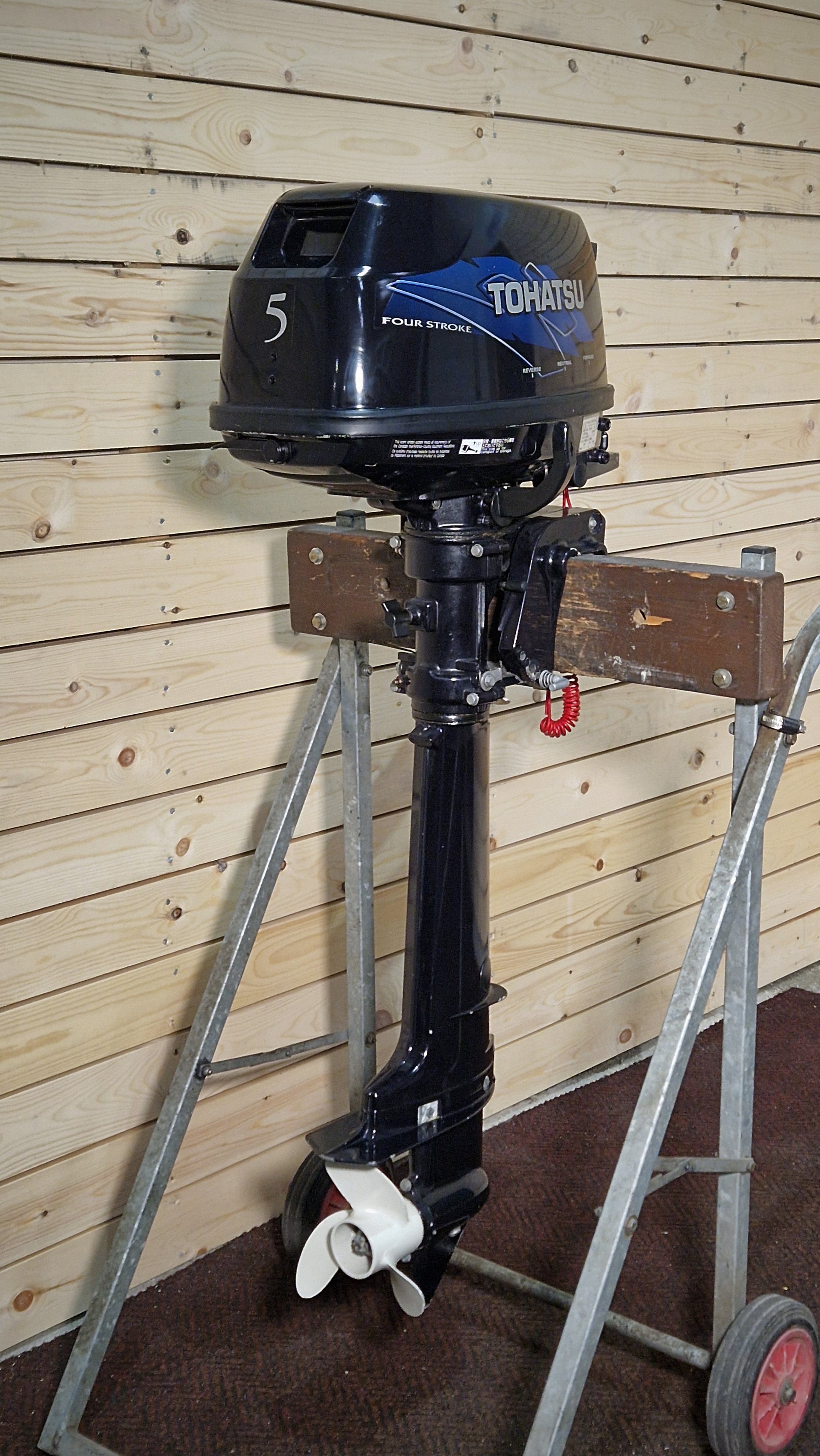 2006 Tohatsu 5hp Outboard - Long Shaft