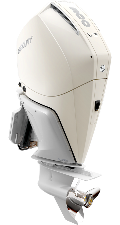 2024 Mercury Verado 300hp Outboard Engine in Cream, UK