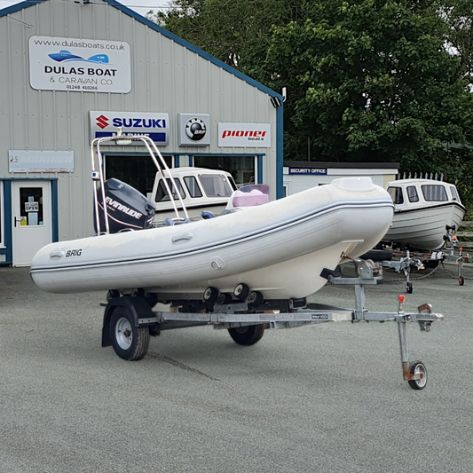 Brig Falcon 400 Deluxe RIB w/ Evinrude E-TEC 30hp