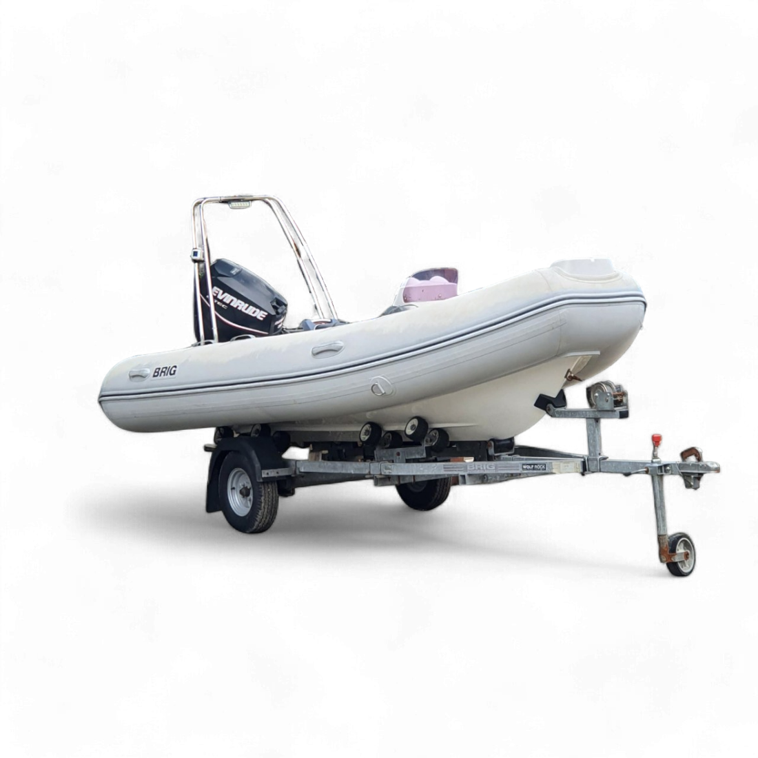 Brig Falcon 400 Deluxe RIB w/ Evinrude E-TEC 30hp