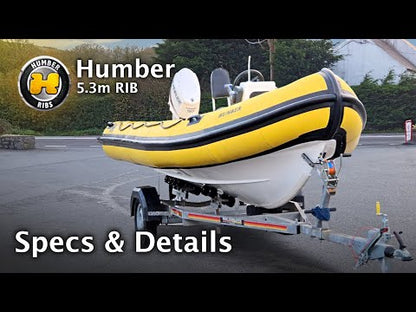 Humber Destroyer 5.3m RIB w/ Evinrude E-TEC 90hp