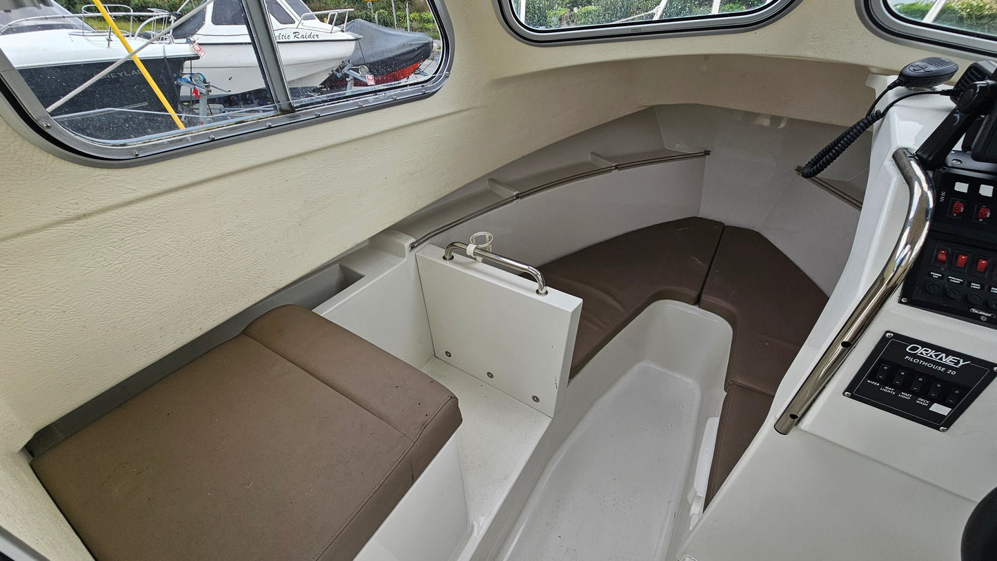 Orkney Pilothouse 20 w/ Honda 80hp