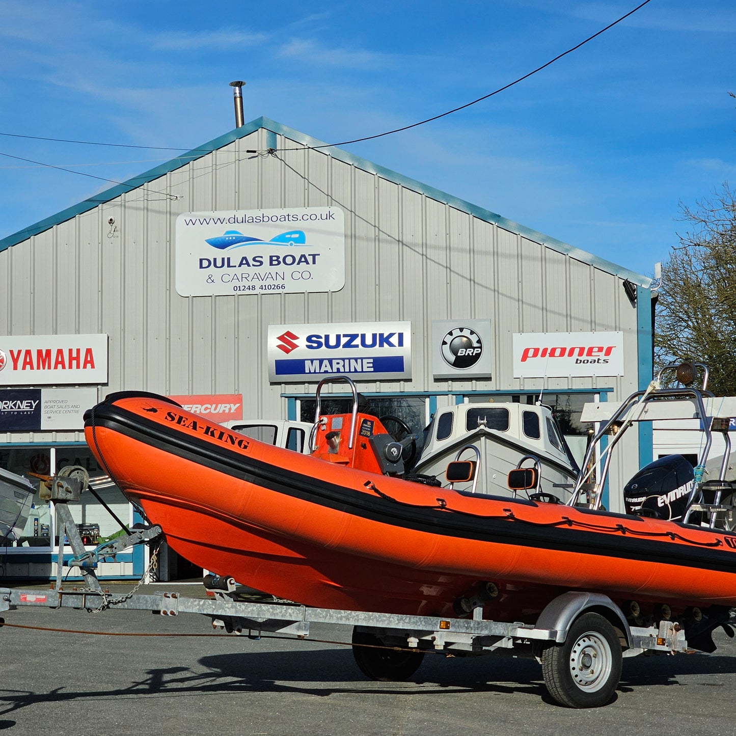 Tornado 5.1 RIB w/ Evinrude E-TEC 75hp