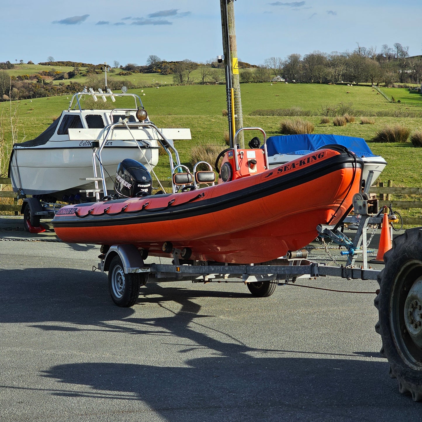 Tornado 5.1 RIB w/ Evinrude E-TEC 75hp