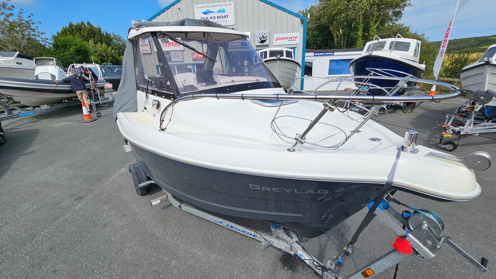 Used Spectrum 480 Pilothouse Boat with a Tohatsu 50hp for SALE | UK ...