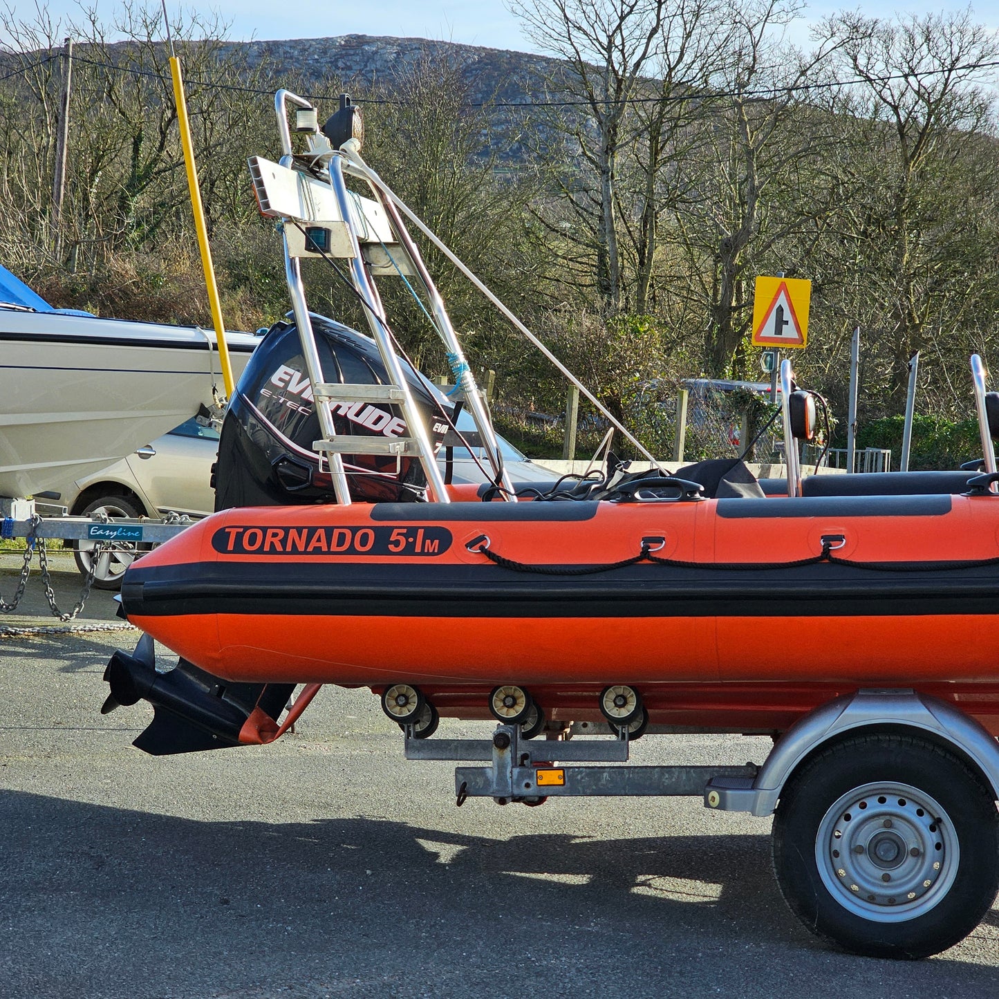 Tornado 5.1 RIB w/ Evinrude E-TEC 75hp