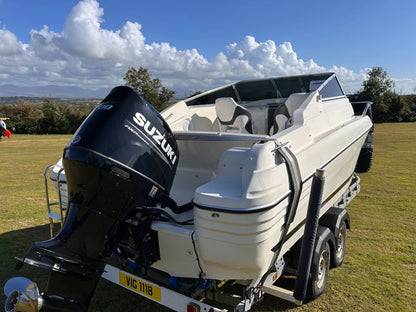 Jeanneau Leader 605 w/ Suzuki 200hp