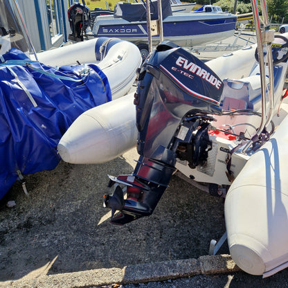 Brig Falcon 400 Deluxe RIB w/ Evinrude E-TEC 30hp